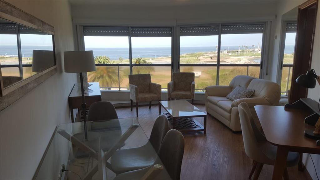Rambla Punta Carretas, 1 dormitorio, gge,, equipado !!