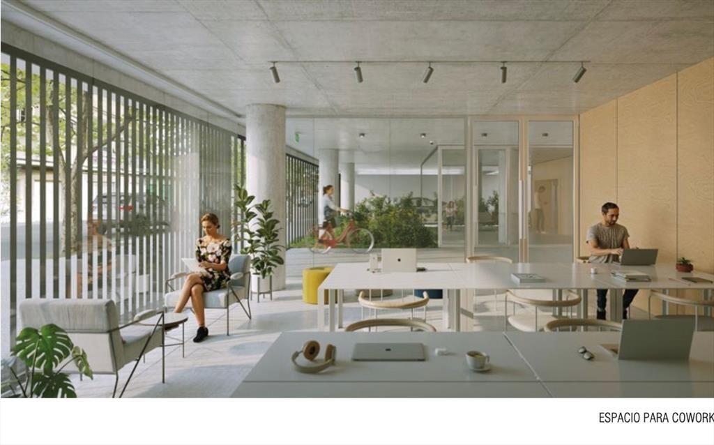 Venta Tres Cruces 1 dormitorio, terraza, Ley VIS