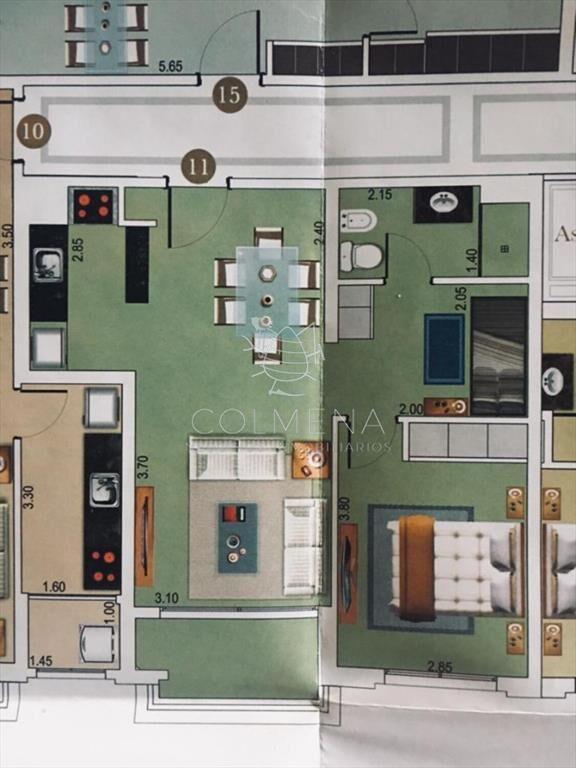 Apartamento en venta 1 y medio dormitorios.