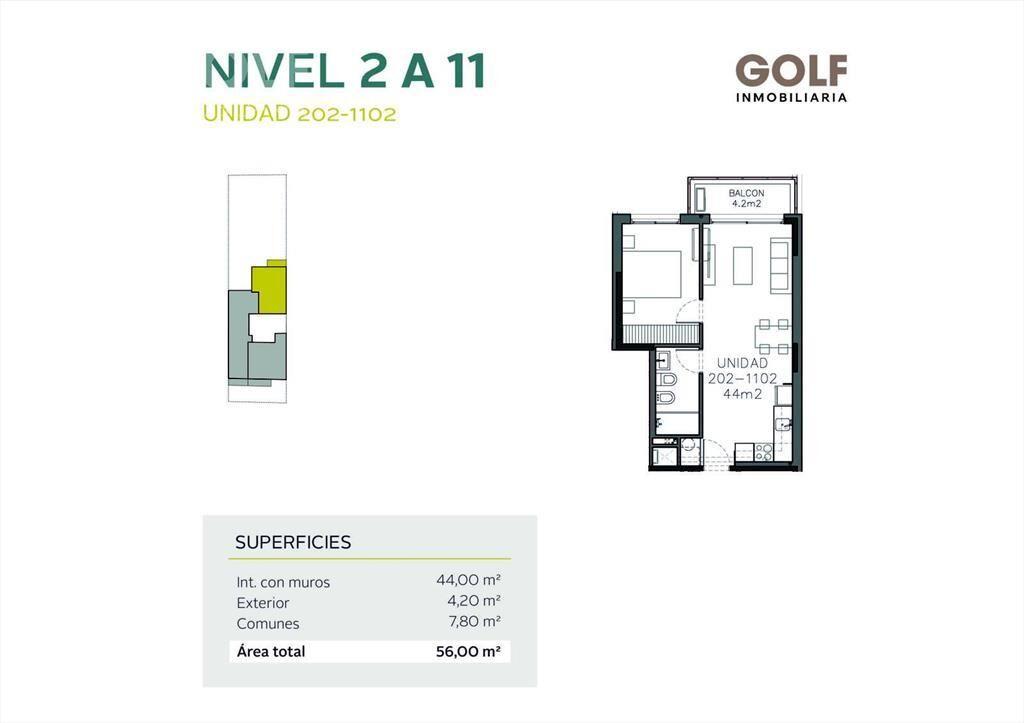 Venta de apartamento de 2 dormitorios en La Blanqueada