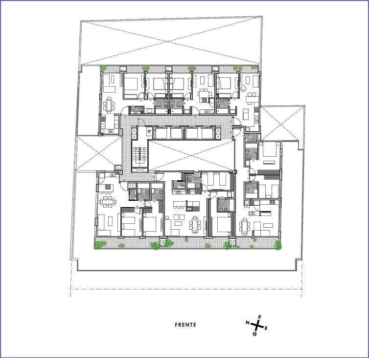 Apartamento de dos dormitorios en venta en Pocitos - 806