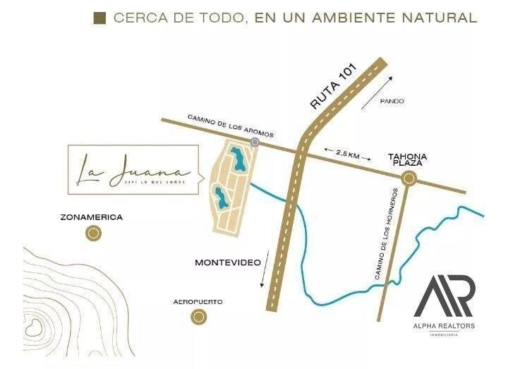 Venta terreno CON VISTA A LAGUNA, Barrio Privado La Juana