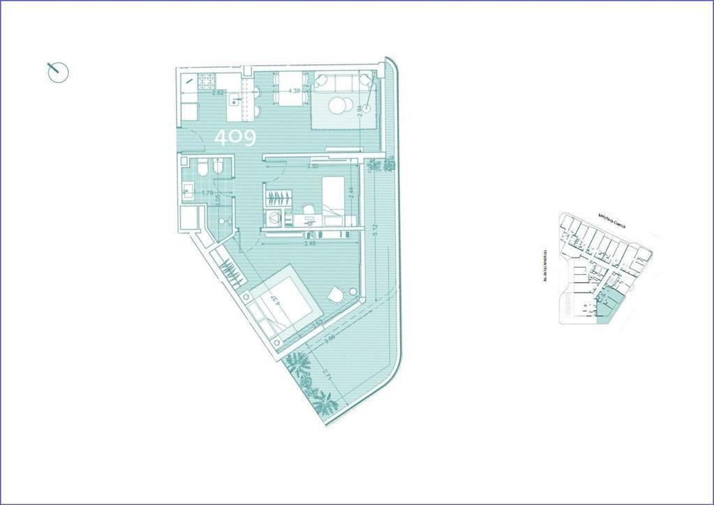 Apartamento de dos dormitorios en venta en Barra de Carrasc