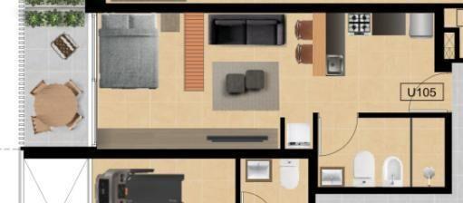 Venta Apartamento Monoambiente en Cordon