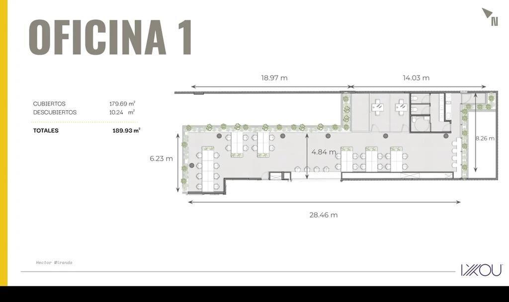 Venta de oficina de 250m² en Risco, Punta Carretas