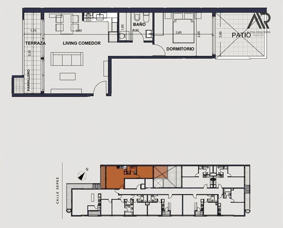 Apartamento en venta c/ cochera en Punta Gorda
