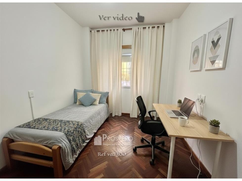 va2300/p/2 venta apto 2 dorm barrio sur planta baja