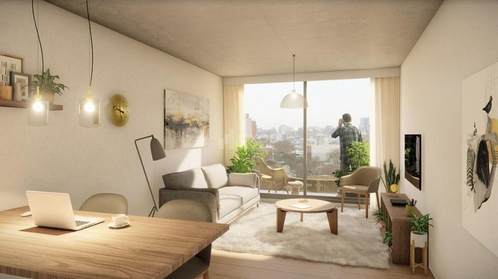 VENTA APARTAMENTO 1 DORMITORIO POCITOS EN OBRA