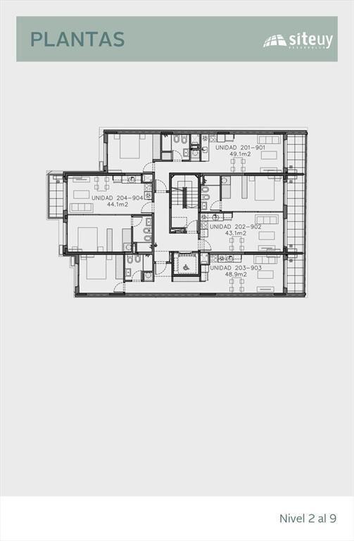 Venta Apartamento 1 Dormitorio en Cordon