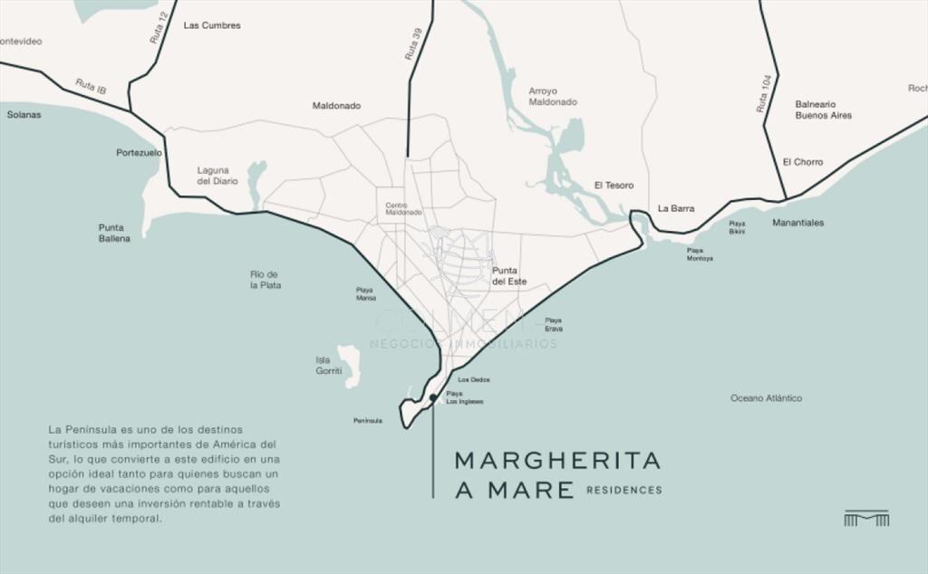 Departamento de 1 dormitorio en venta - A Mare