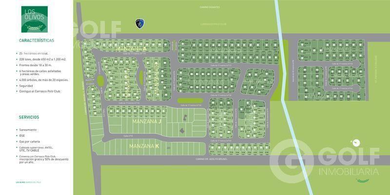 Venta de terreno, Carrasco Norte