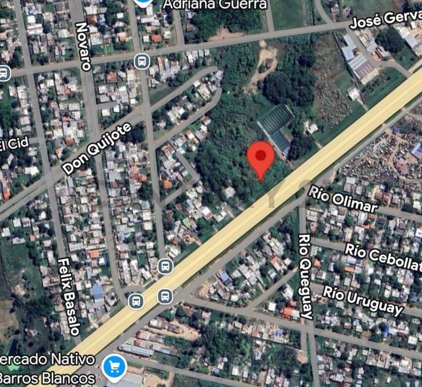 Venta de terreno sobre Ruta 8, ideal Galpón 179.900 +fina...