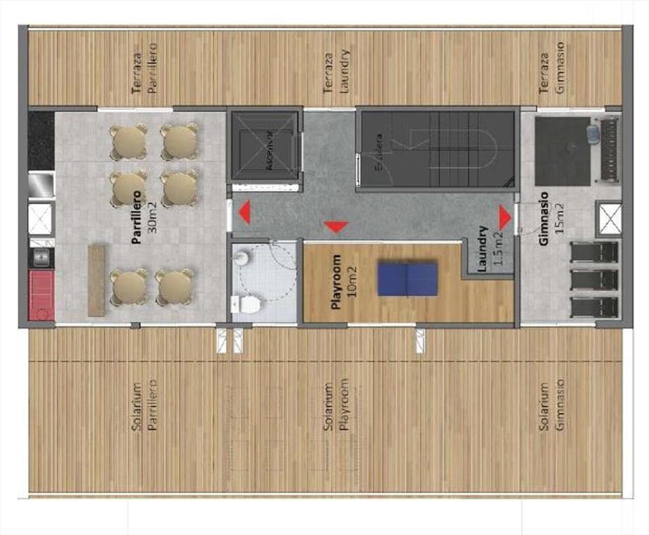 VENTA APARTAMENTO CORDÓN UN DORMITORIO CON GARAJE.