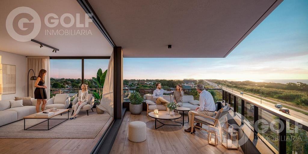 Venta de apartamento de 2 dormitorios con terraza y parrill