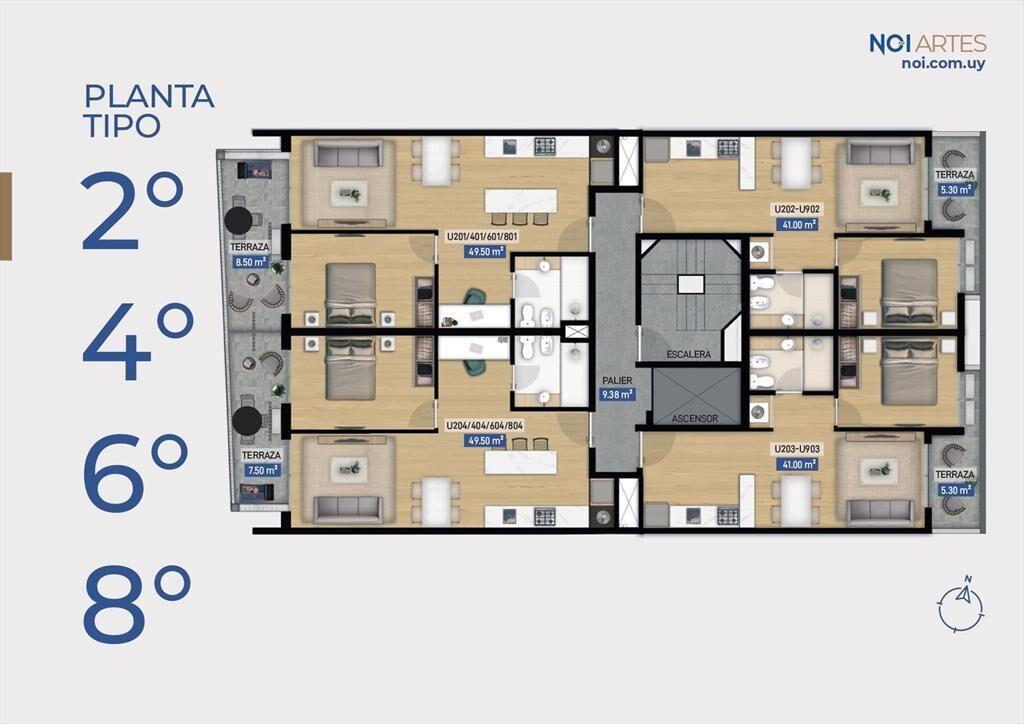 Venta Apartamento 1 Dormitorio en Centro (Montevideo)