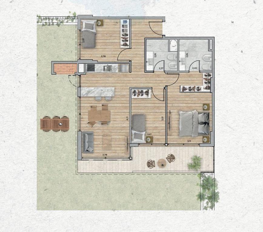 VENTA Apto CIUDAD DE LA COSTA 3 dorm patio POZO
