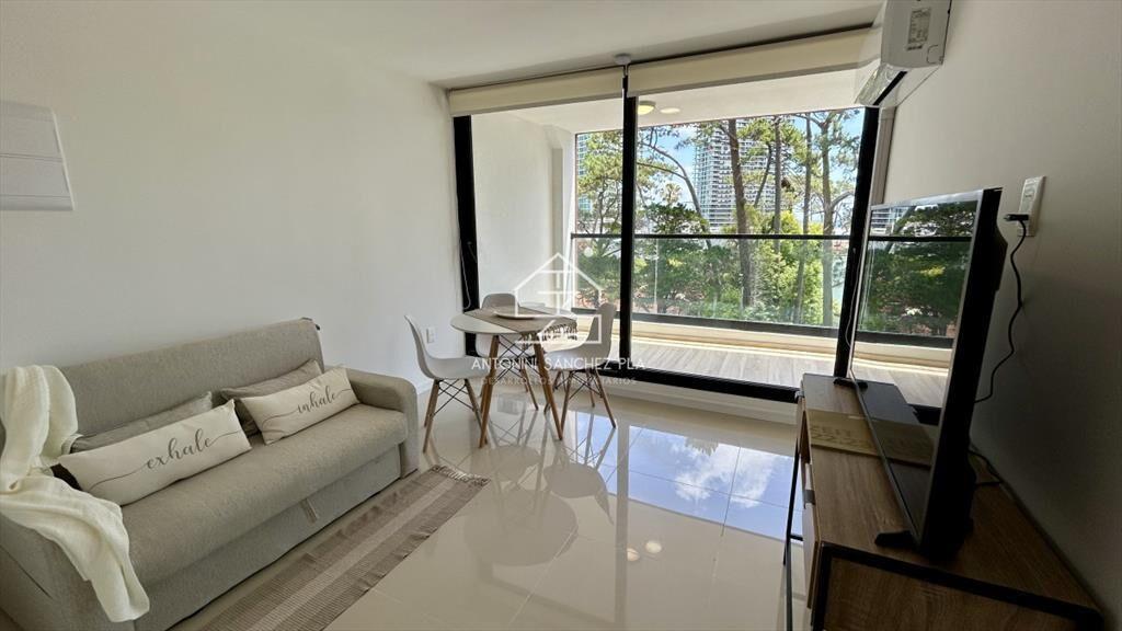 Apartamento de un dormitorio con terraza en venta a 2 cuadr