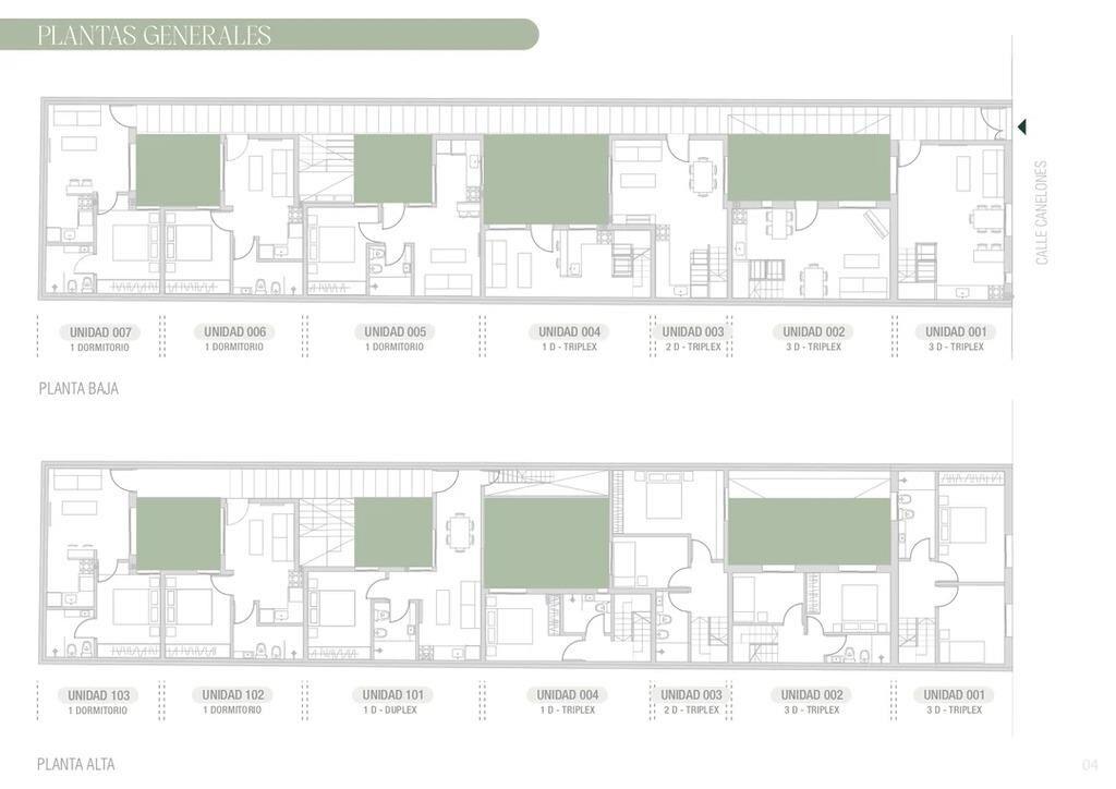 Venta de apartamento de 1 dormitorio con terraza y parriller