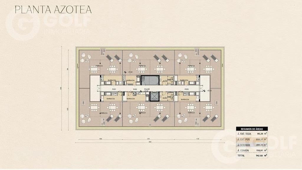 Apartamento en venta de 2 dormitorios Flex y dos cocheras e