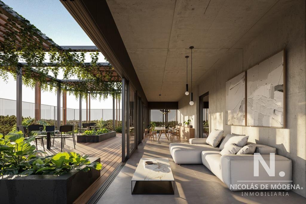 Apartamento en pozo de dos dormitorios en venta en Roosevel
