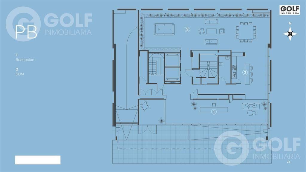 Apartamento en venta de 2 dormitorios DÚPLEX en Barrio Sur