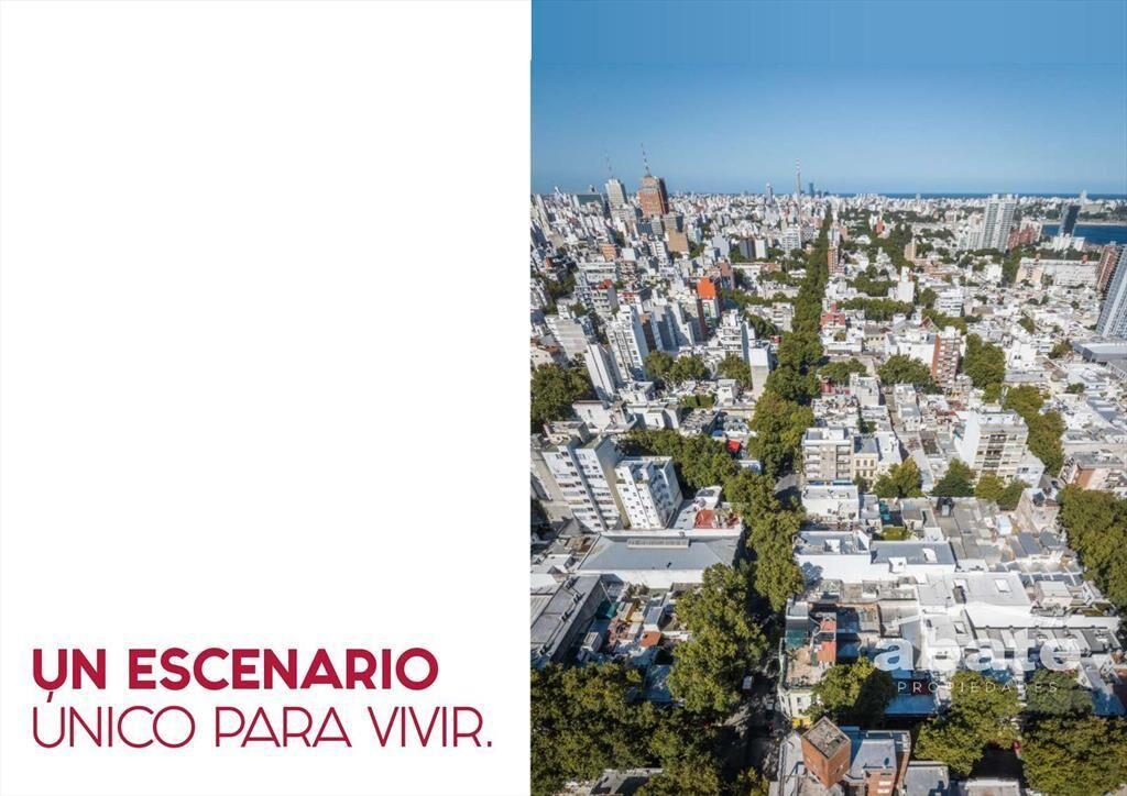 Venta apartamento dos dormitorios en Barrio Sur con terraza