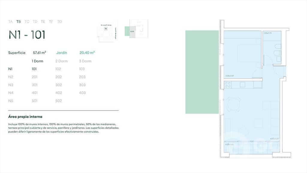 Venta apartamento de 1 dormitorio en Carrasco