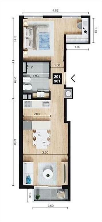 VENTA APARTAMENTOS A ESTRENAR EN ZONA TRES CRUCES