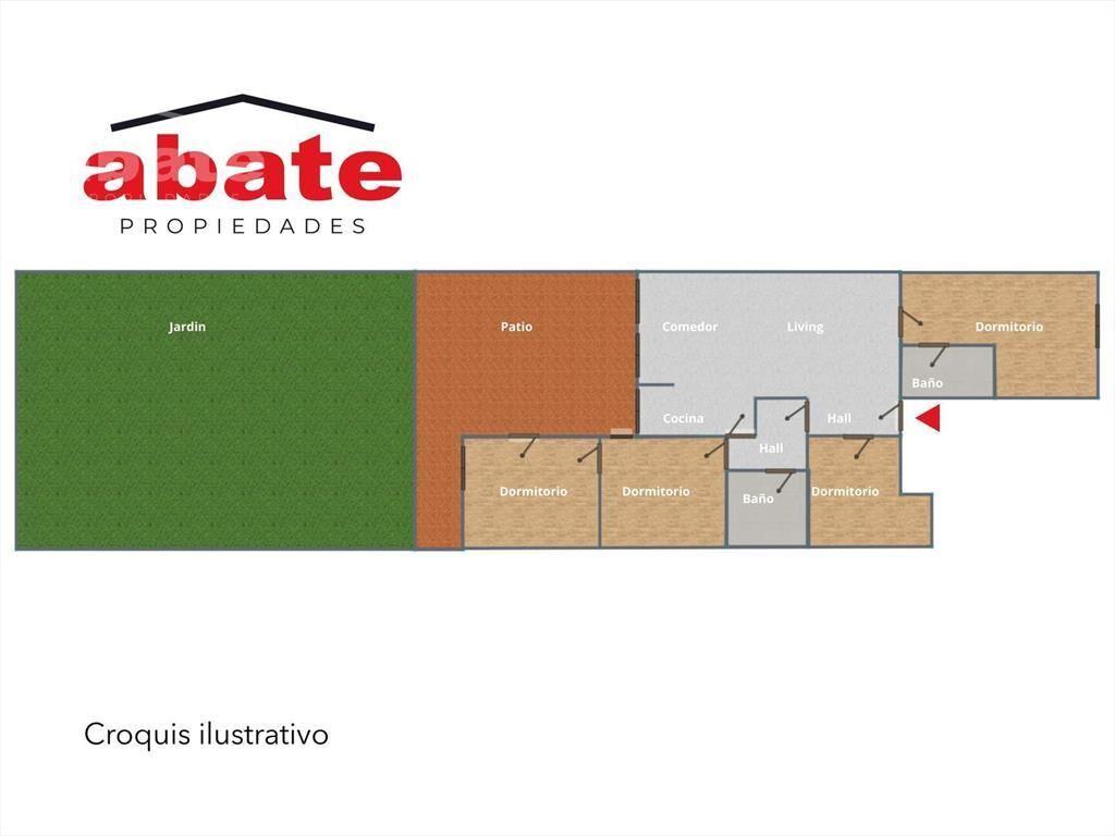 Venta Casa de 3 dormitorios, Escritorio y Jardín en Pocitos