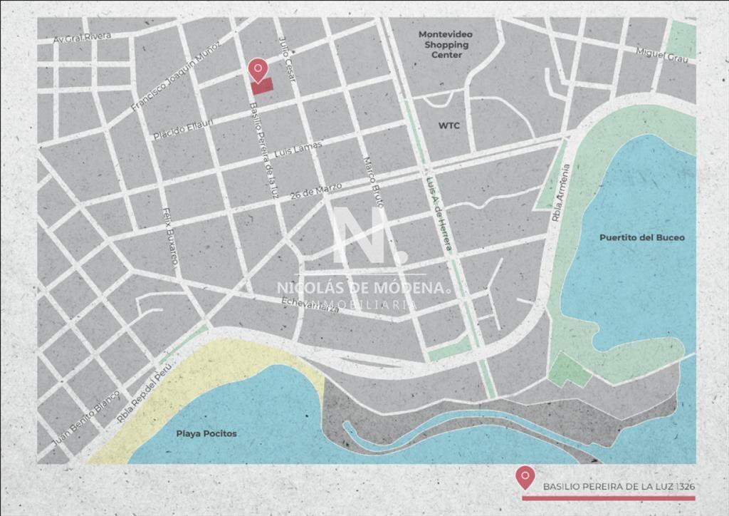 Venta Apto en Pozo de 1 Dormitorio en Pocitos Nuevo,Montevi