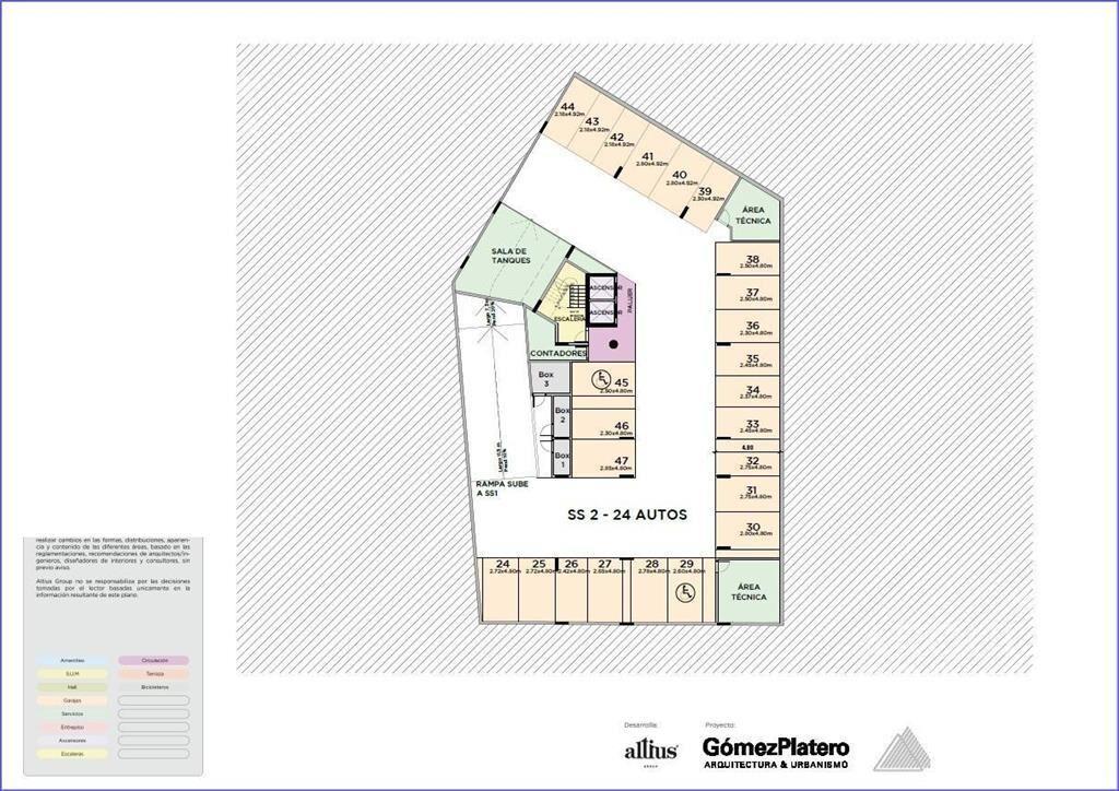 Apartamento de un dormitorio en venta en Pocitos - 806