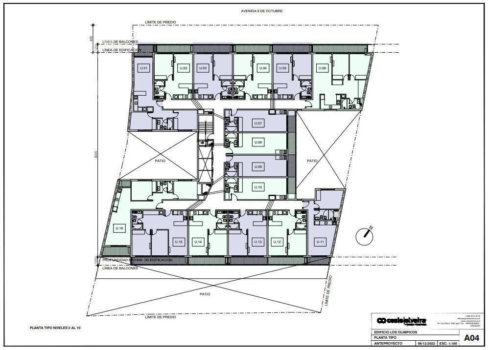 Venta apartamento un dormitorio en La Blanqueada - 613
