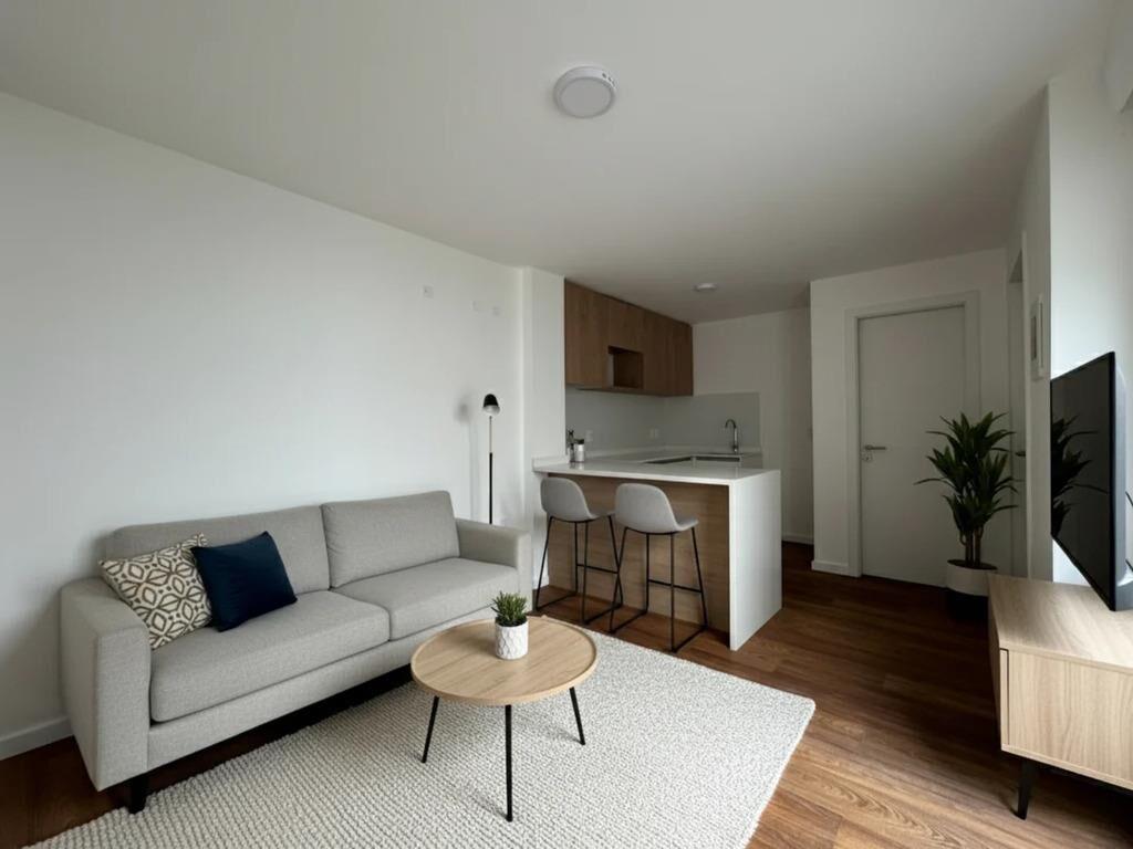 Venta de apartamento de 1 dormitorio con terraza y parriller