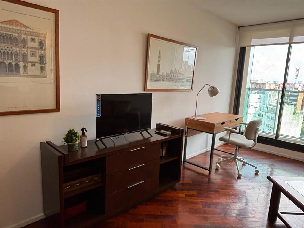 Torre Sabato, amoblado, piso alto, 1 Dorm, gym, sauna, pisc