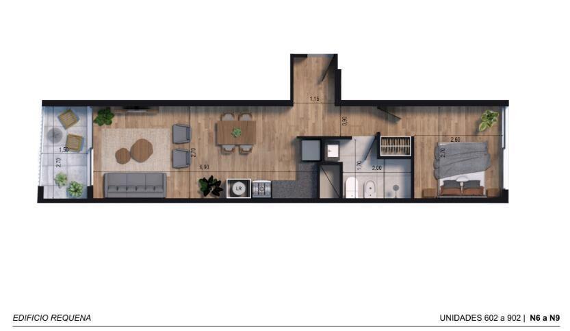 Venta Apartamento 1 Dormitorio en Cordón