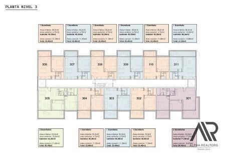 Apartamento en venta en pozo de 1 dormitorio