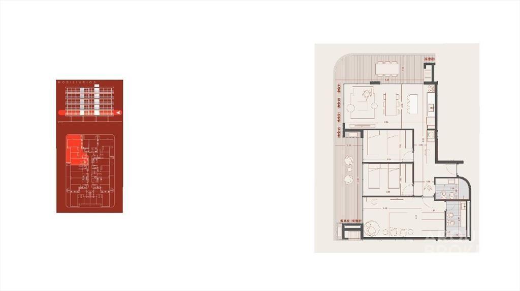 Apartamento de tres dormitorios en venta en Ciudad de la Co