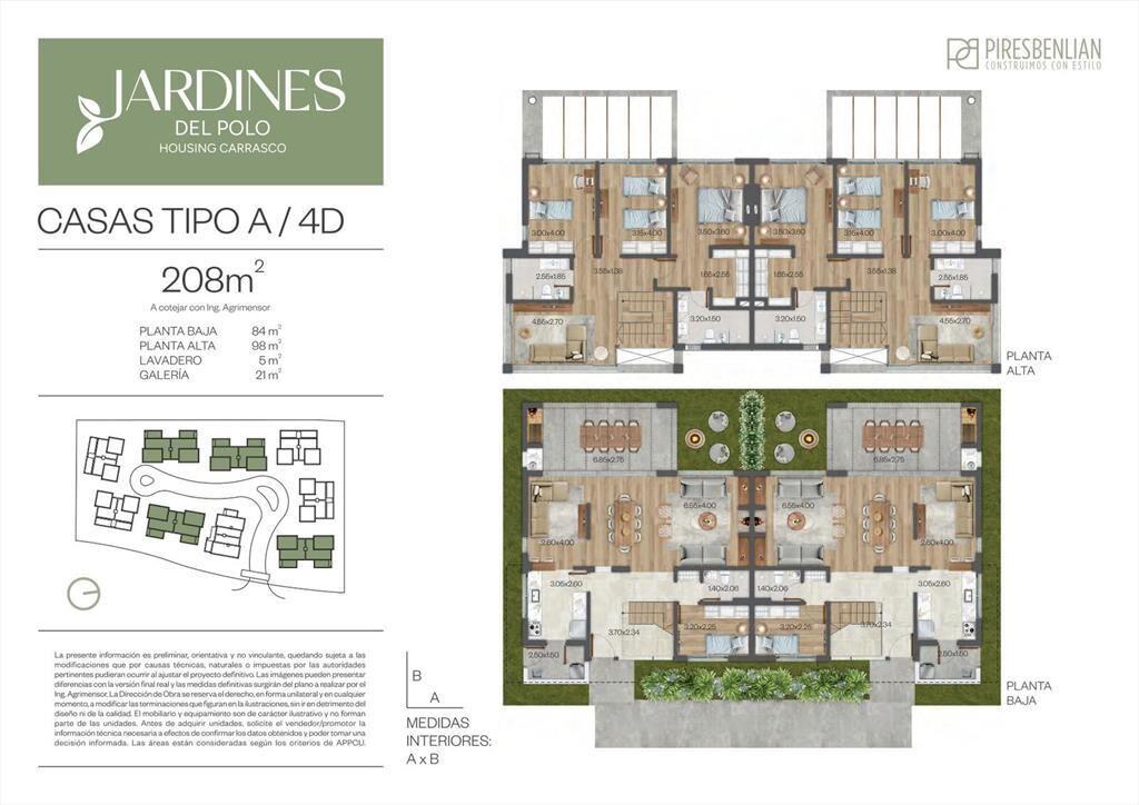 Venta Casa Duplex 4 Dormitorios en Carrasco Norte