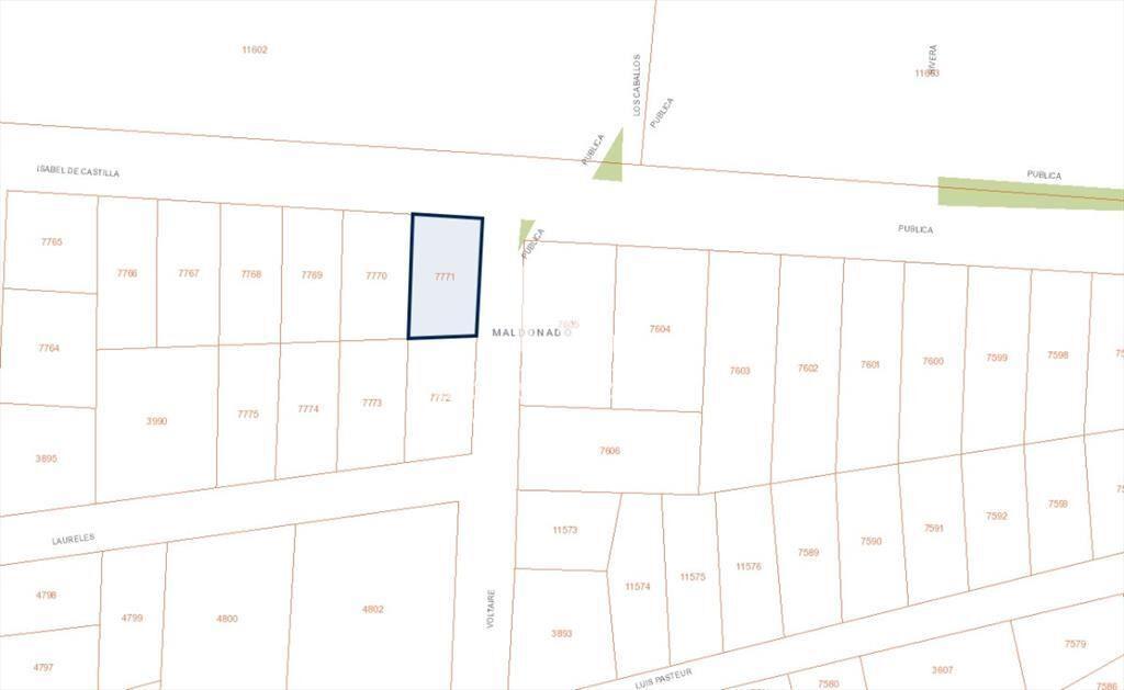 Terreno de 1.162 m2 en venta en el Golf