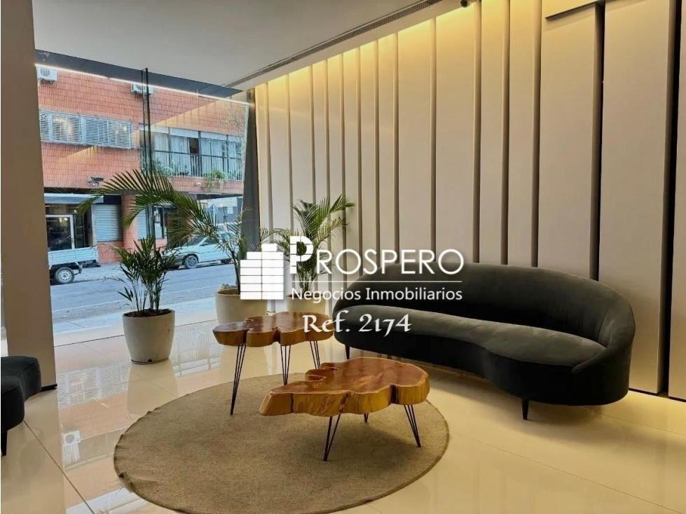 2174 venta apto 2 dorm CENTRO c/renta amueblado