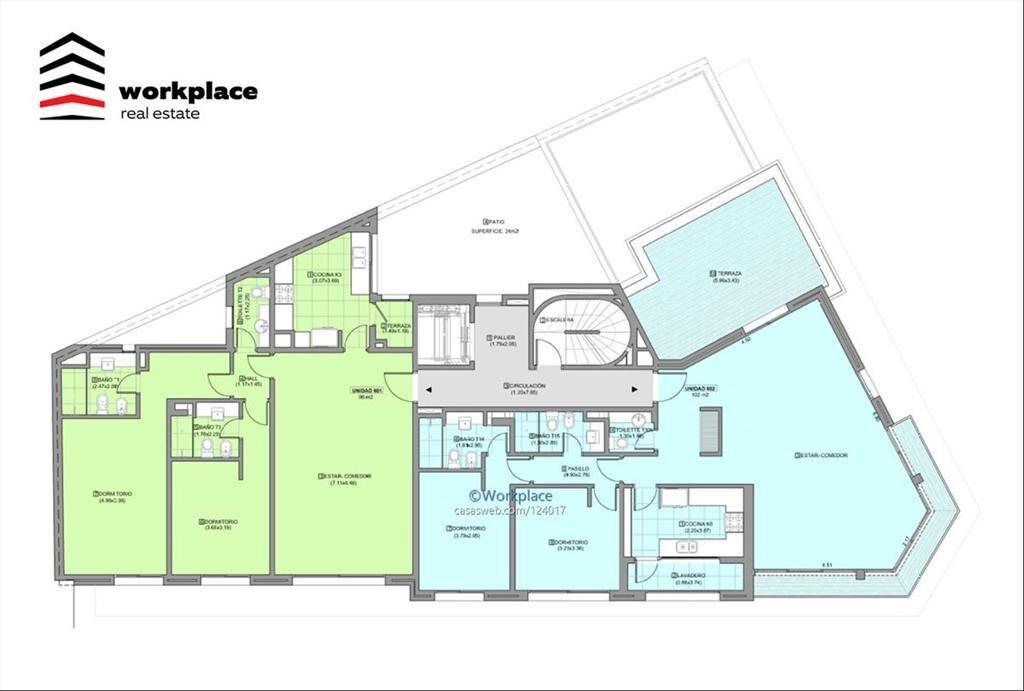 Alquiler de Oficinas en Ciudad Vieja / Plaza Zabala
