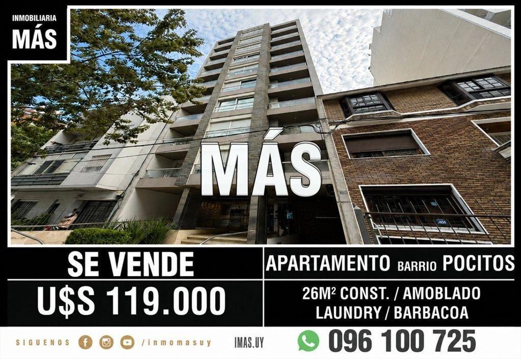 Apartamento Monoambiente Venta Pocitos Nuevo Montevideo i...