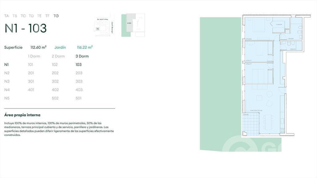 Venta de apartamento de 3 dormitorios en Carrasco Norte
