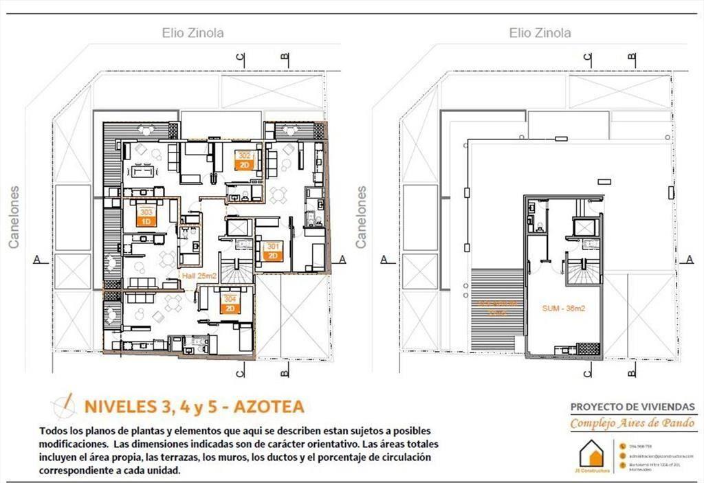 Venta apartamento 3 dormitorios en Aires Pando