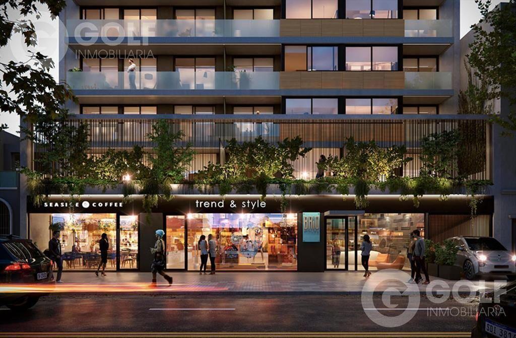 Venta de apartamento 1 dormitorio con terraza en Pocitos