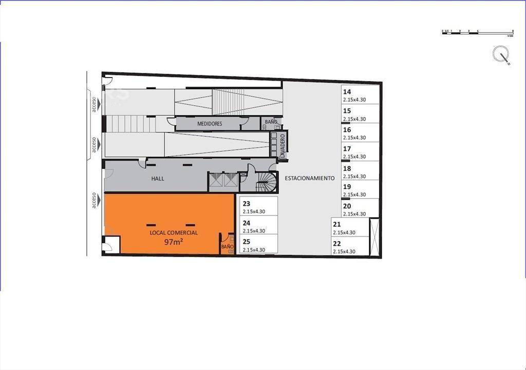 Apartamento de un dormitorio en venta en Cordón - 101