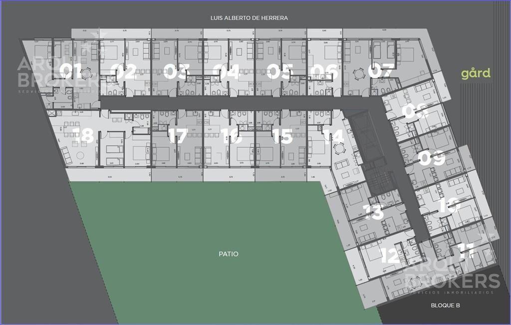 Apartamento de dos dormitorios en venta en La Blanqueada -