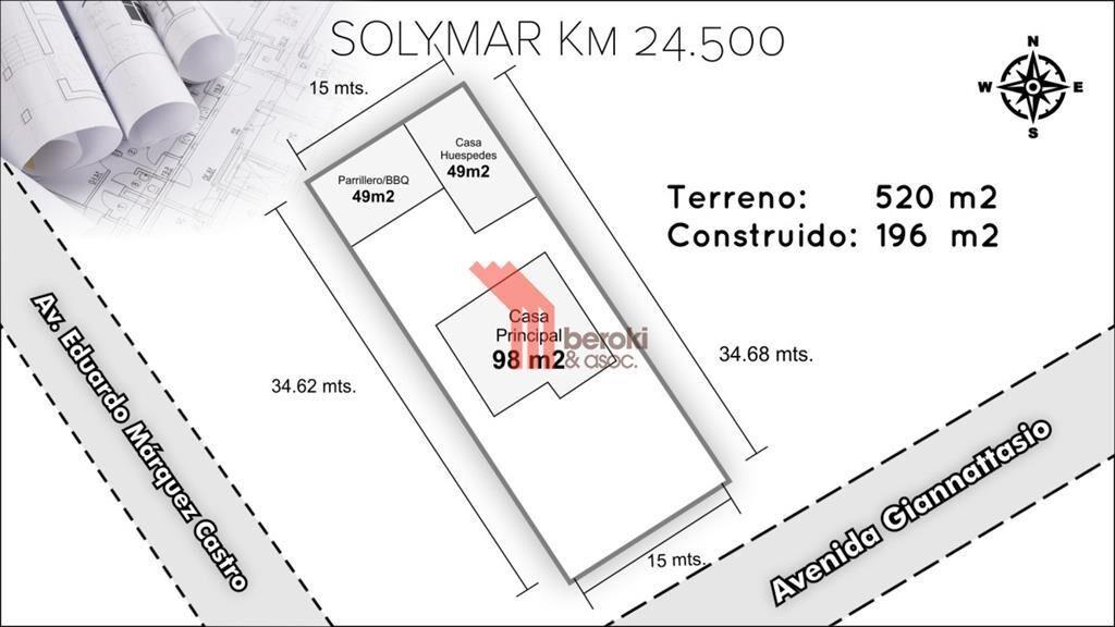 Casa Venta Solymar 4 Dormitorios