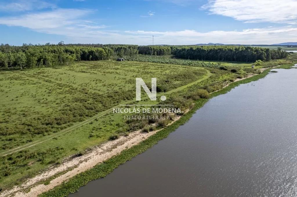 Chacra sobre Laguna del Sauce con costa, de 18 HA
