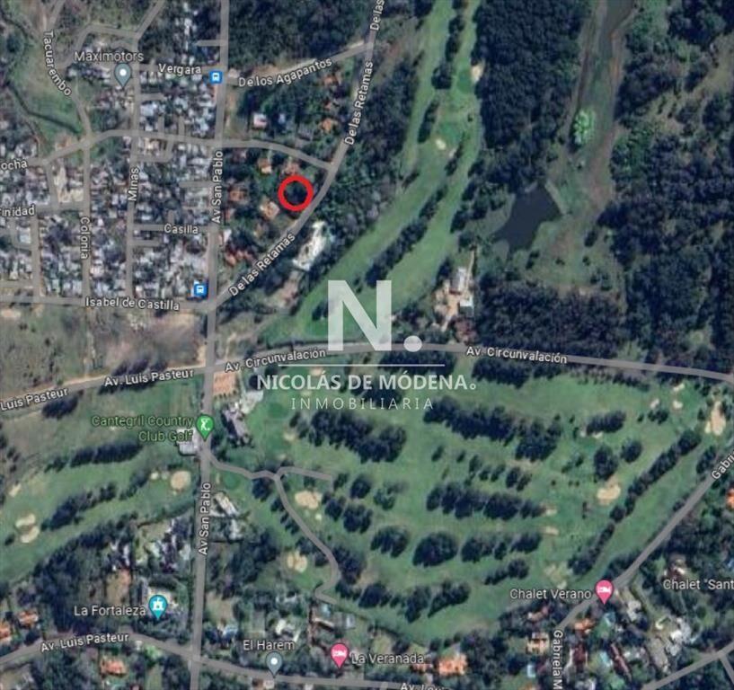 Lote de 1.525 m2 en venta en el Golf